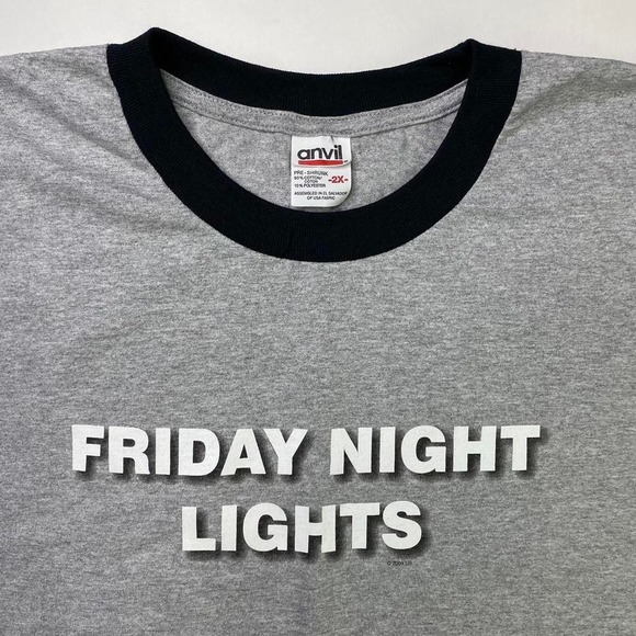 American Vintage Other - Vintage Friday Night Lights‎ movie promo ringer shirt